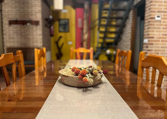 בית נופש El Arrenal Del Canon Del Rio Lobos Santa Maria de las Hoyas